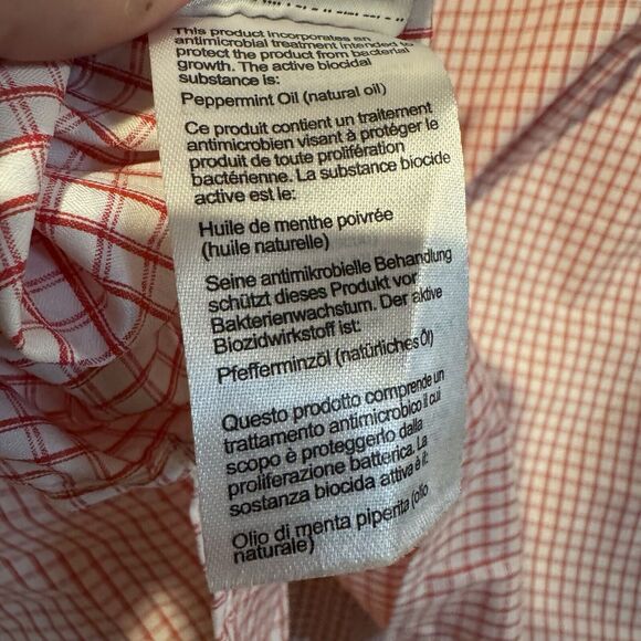 Columbia PFG Super Tamiami 2XL? Vented Fishing LS Button Up Shirt Red Check - Picture 6 of 10